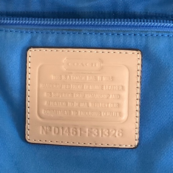 Coach Satchel with Matching File Folder and Wristlet - Picture 2 of 11